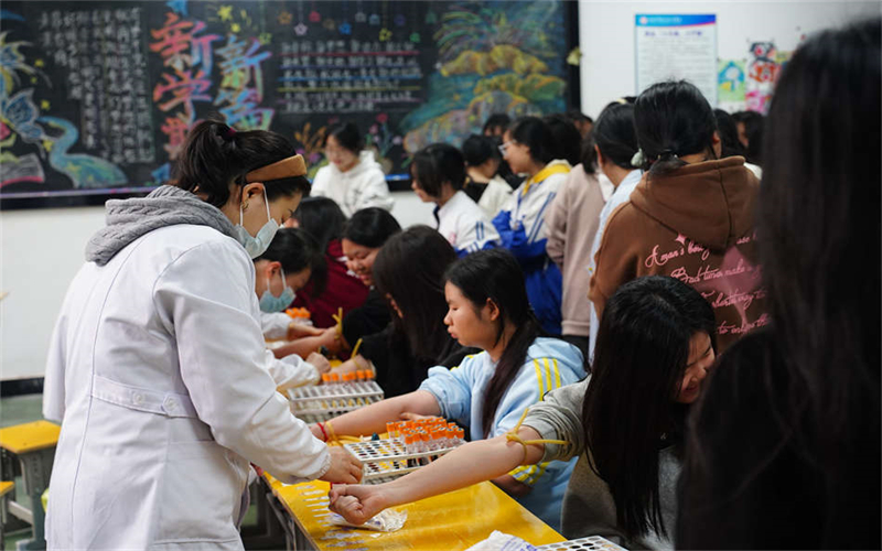 吉安市理工技工學(xué)校全力護(hù)航，25屆高職單招體檢工作有序開(kāi)展